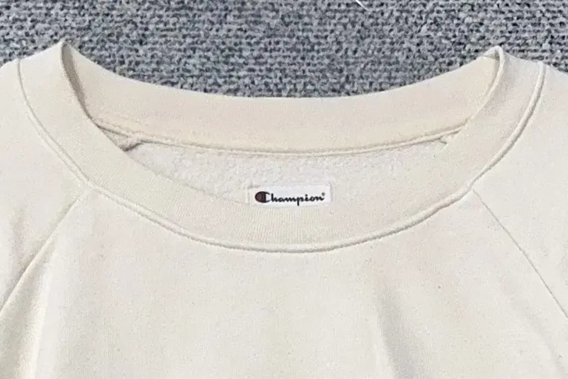 챔피온 크림 로고 맨투맨 S/CH 상품이미지5
