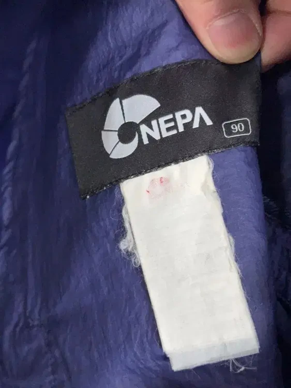 네파 네이비 로고 기능성 바람막이 90 상품이미지6