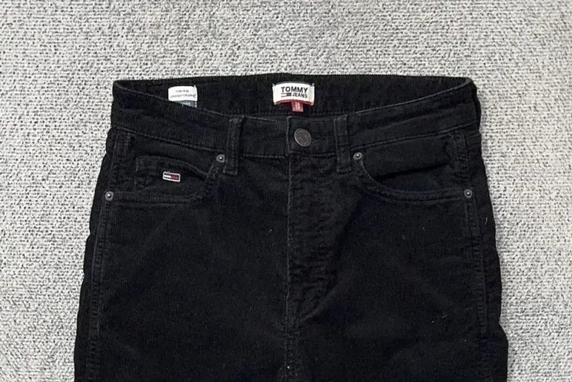 타미힐피거 블랙 코듀로이 팬츠 26 상품이미지3