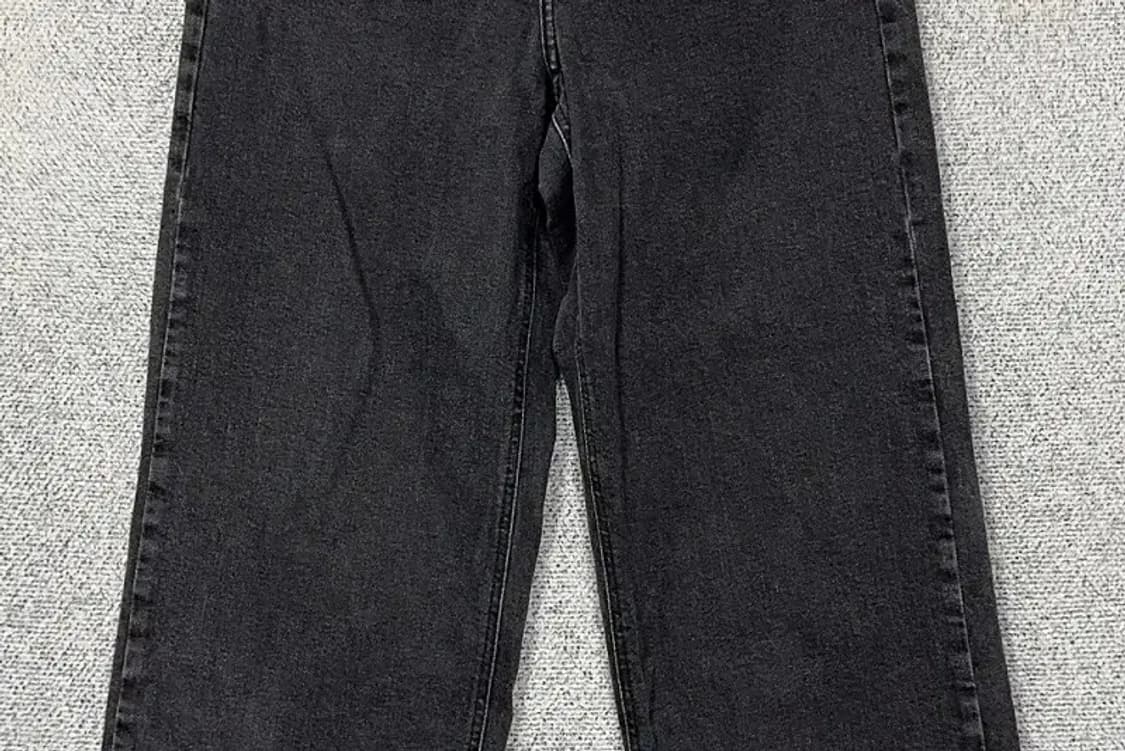 게스 흑청 와이드 청바지 70(28) 상품이미지4