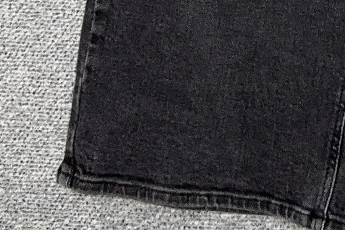 게스 흑청 와이드 청바지 70(28) 상품이미지6