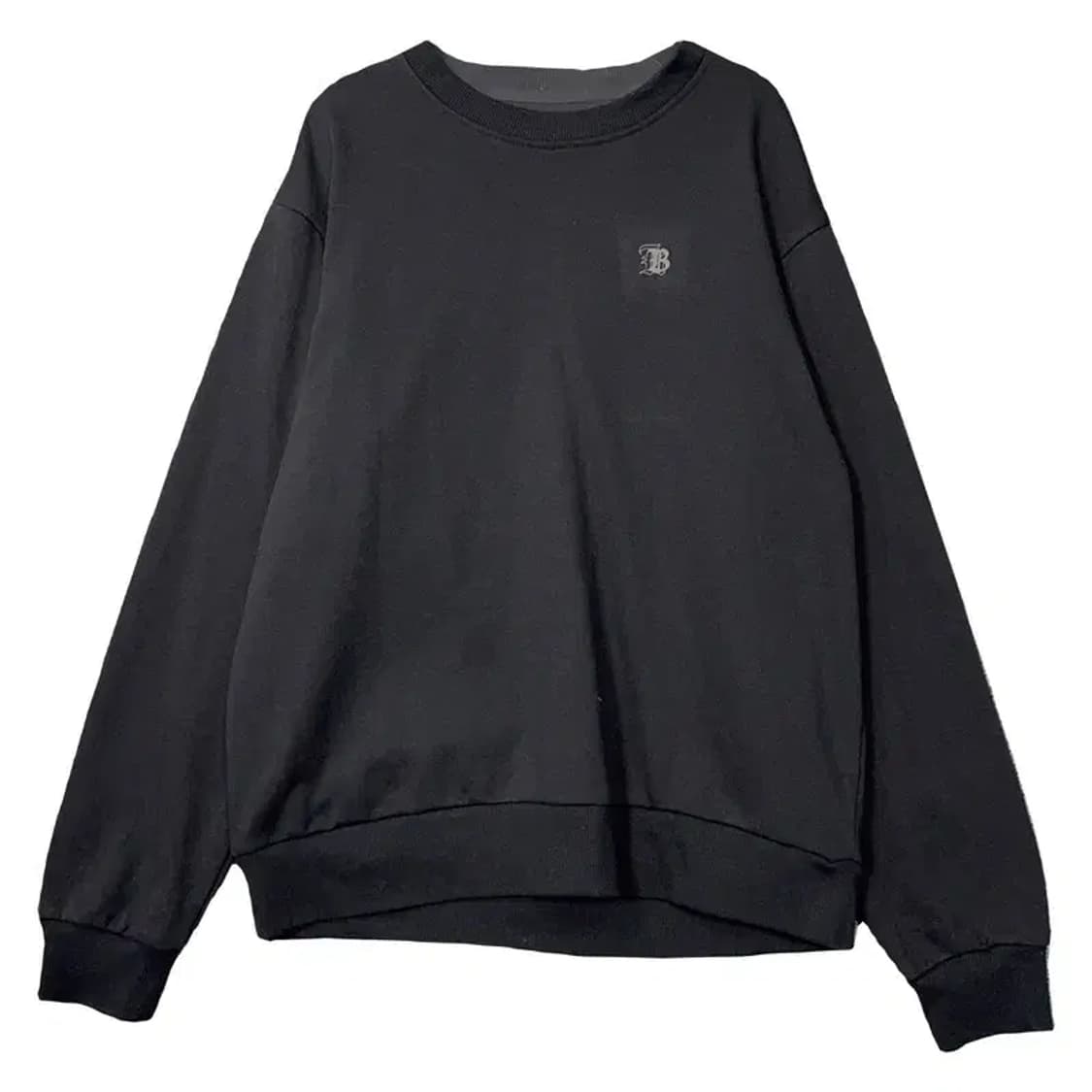 버커루 블랙 로고 맨투맨 L 상품이미지1