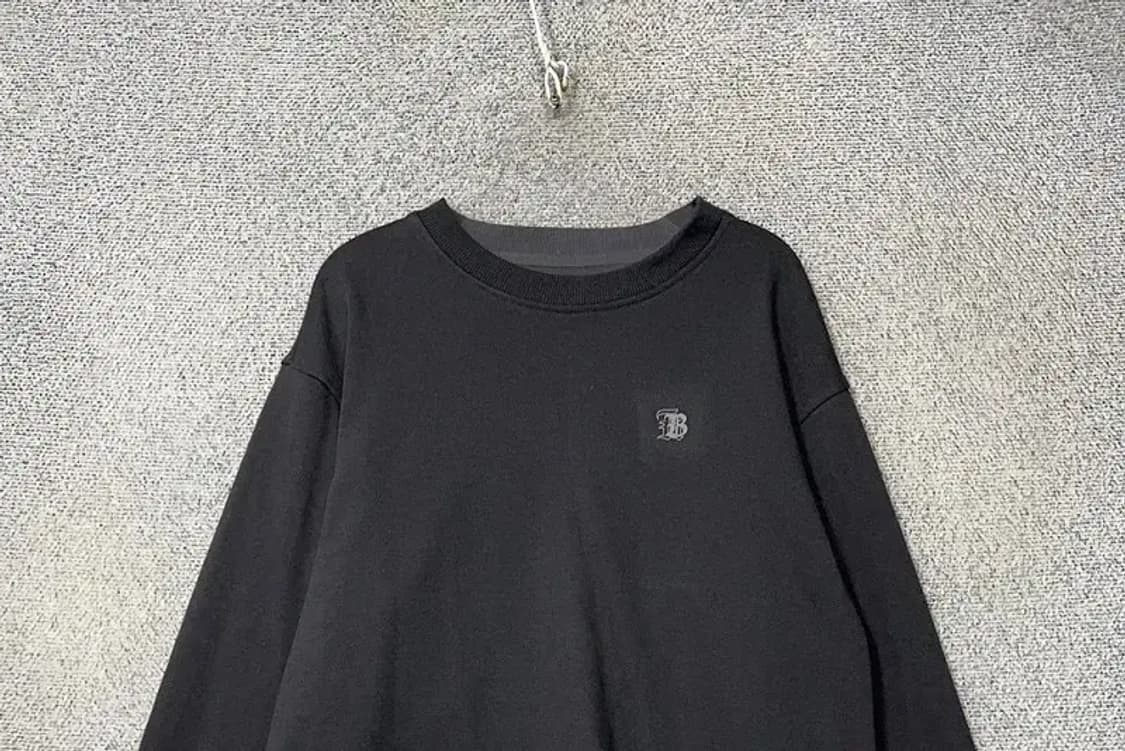 버커루 블랙 로고 맨투맨 L 상품이미지3