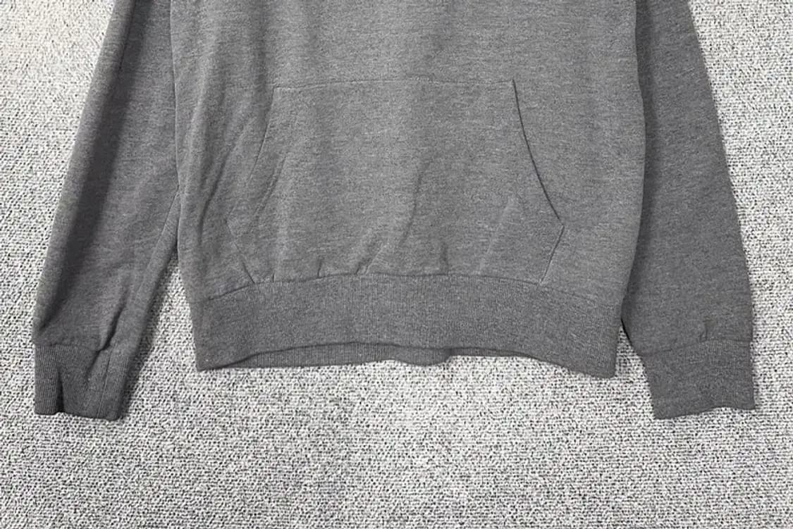 지프 프린팅 라이트 그레이 빈티지 후드티 100 상품이미지4