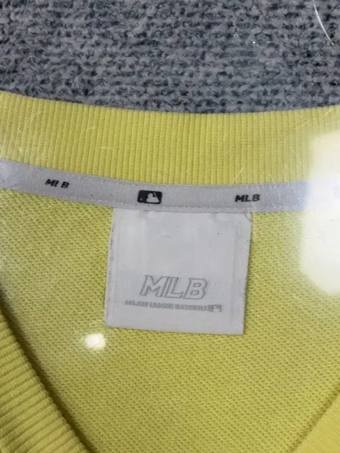 엠엘비 프린팅 옐로우 맨투맨 M(95) 상품이미지7