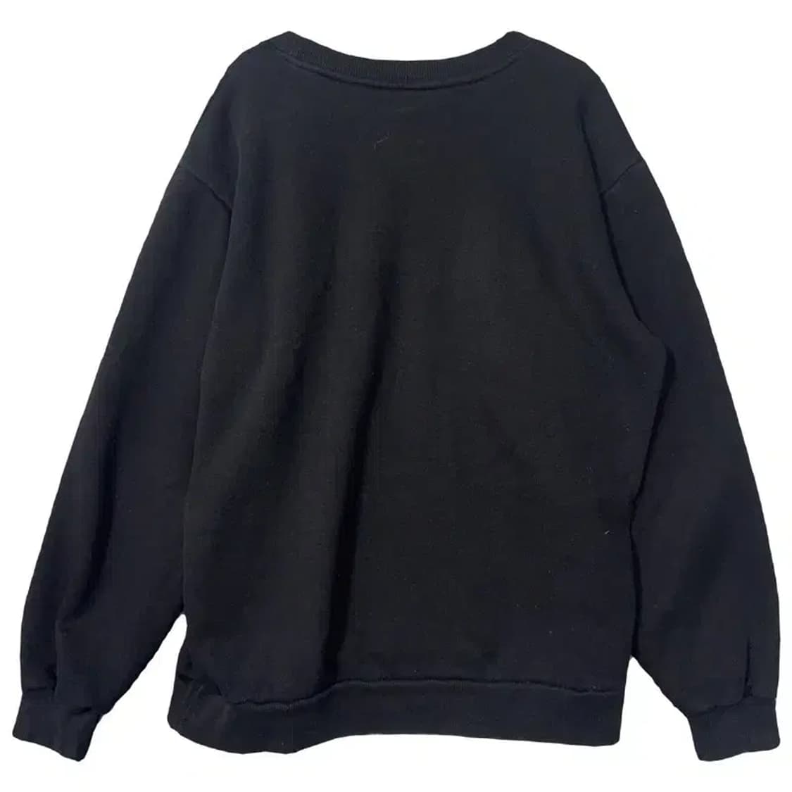 FCMM 프린팅 블랙 맨투맨 MEDIUM 상품이미지2