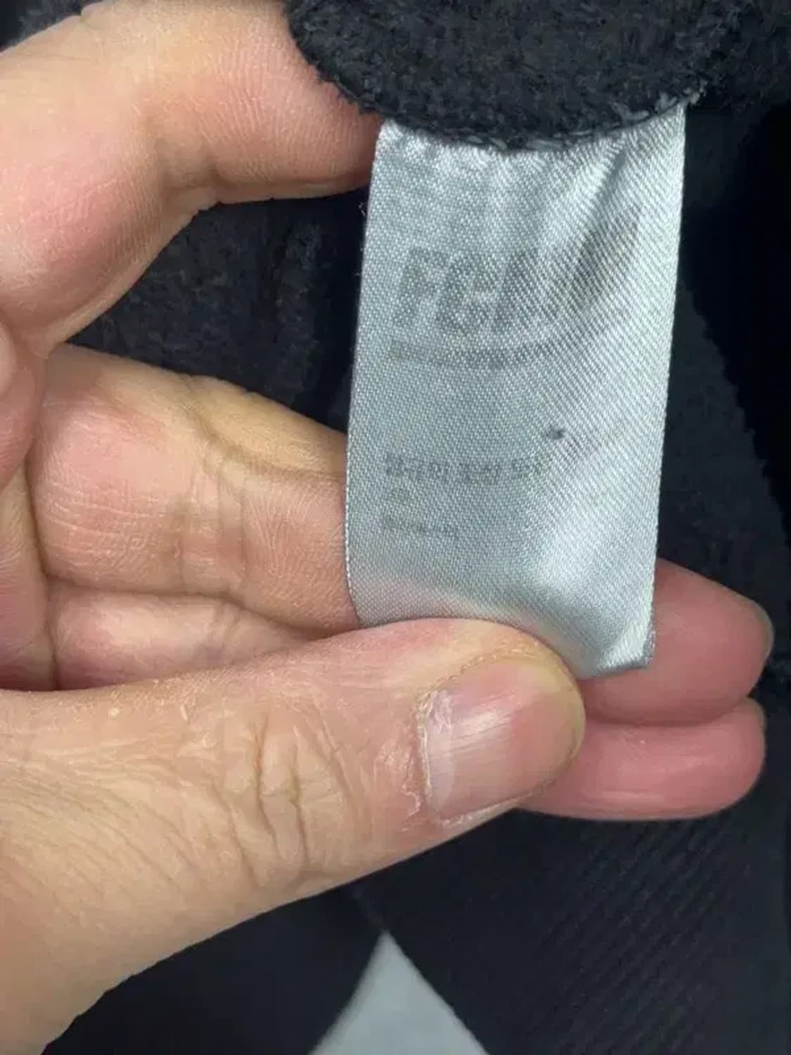 FCMM 프린팅 블랙 맨투맨 MEDIUM 상품이미지8