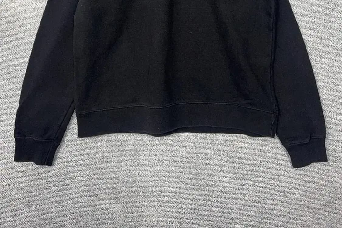 커버낫 스펠 로고 블랙 맨투맨 XL 상품이미지4