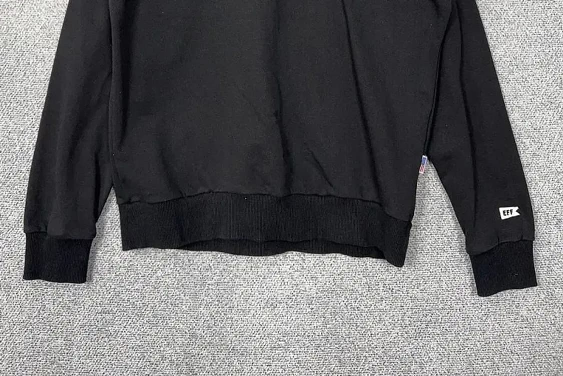 이벳필드 블랙 로고 맨투맨 M 상품이미지4