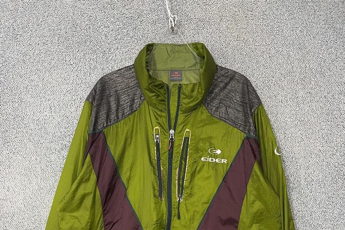 아이더 그린 등산 기능성 바람막이 XL 상품이미지3