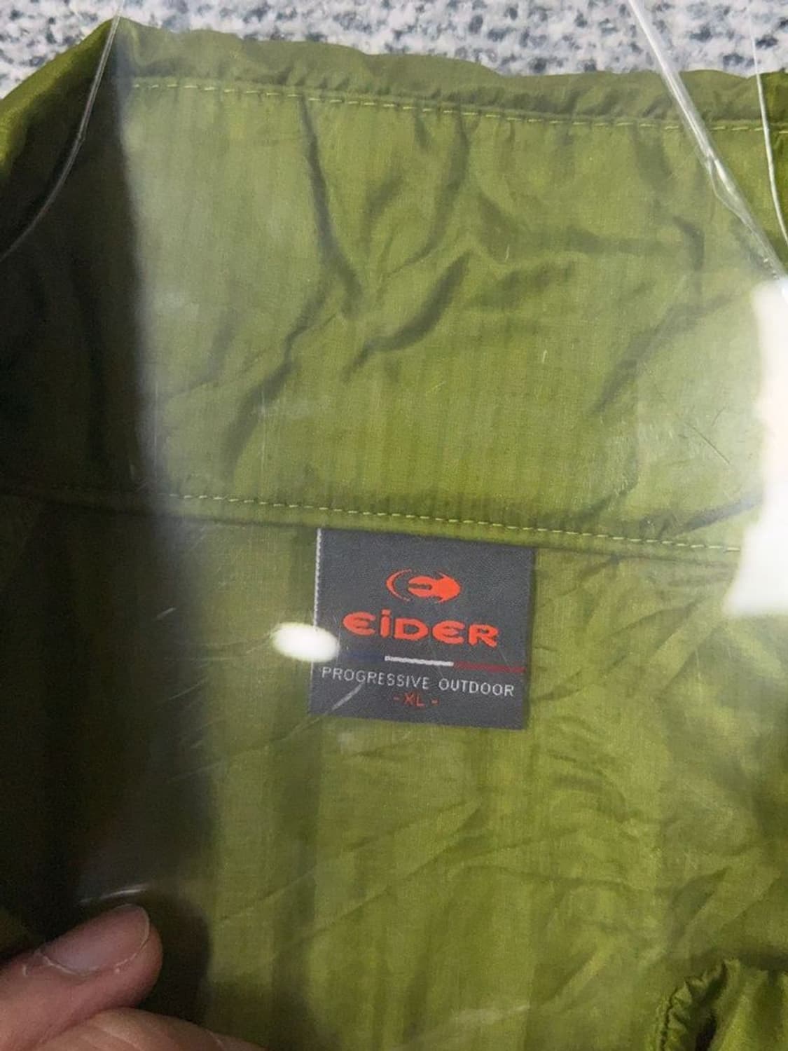 아이더 그린 등산 기능성 바람막이 XL 상품이미지7