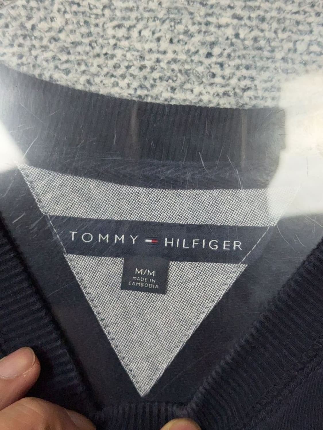 타미힐피거 네이비 로고 맨투맨 M/M 상품이미지8