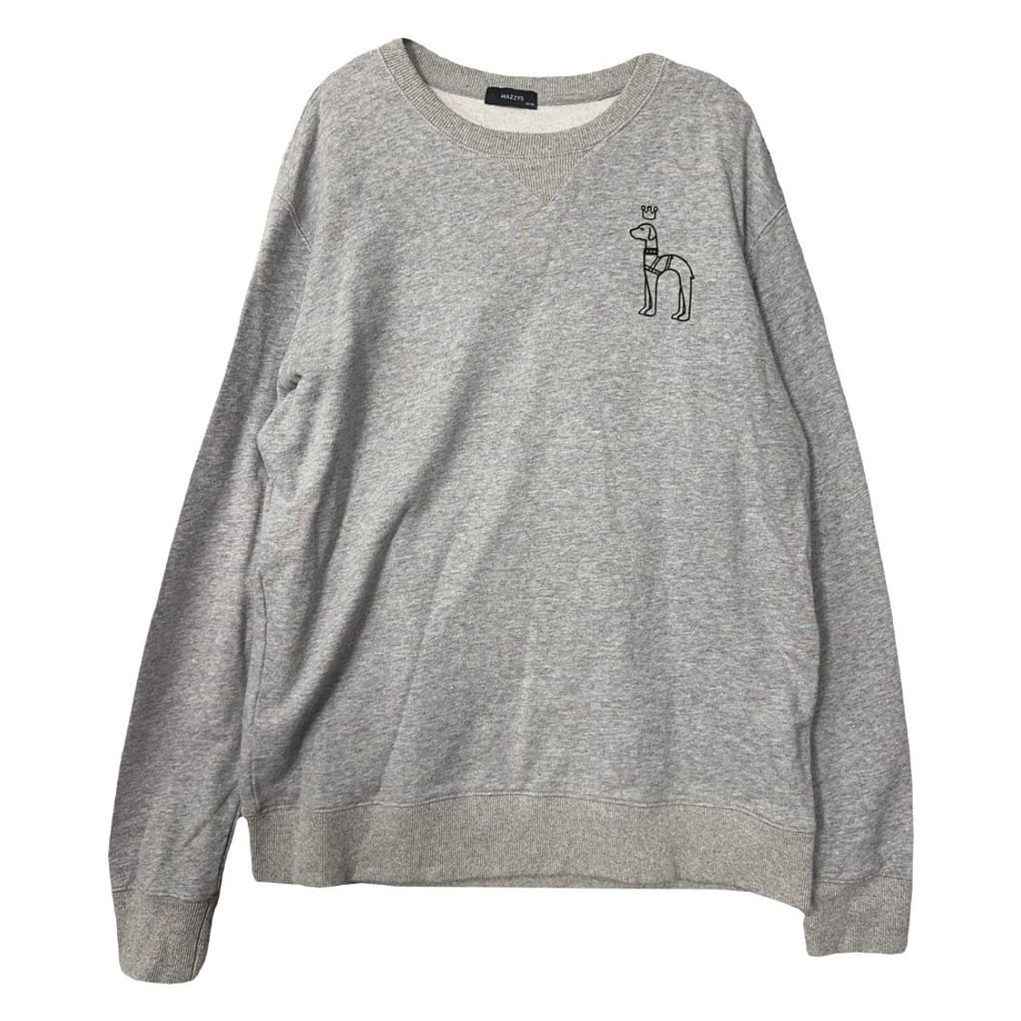 해지스 라이트 그레이 남성 캐주얼 맨투맨 180/100A 상품이미지1