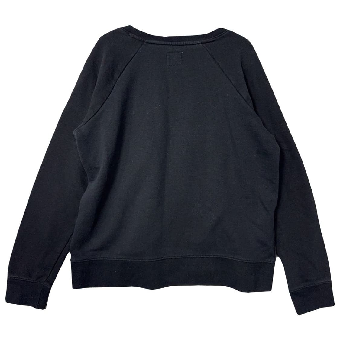 챔피온 블랙 무지 소매 로고 캐주얼 맨투맨 S/CH 상품이미지2