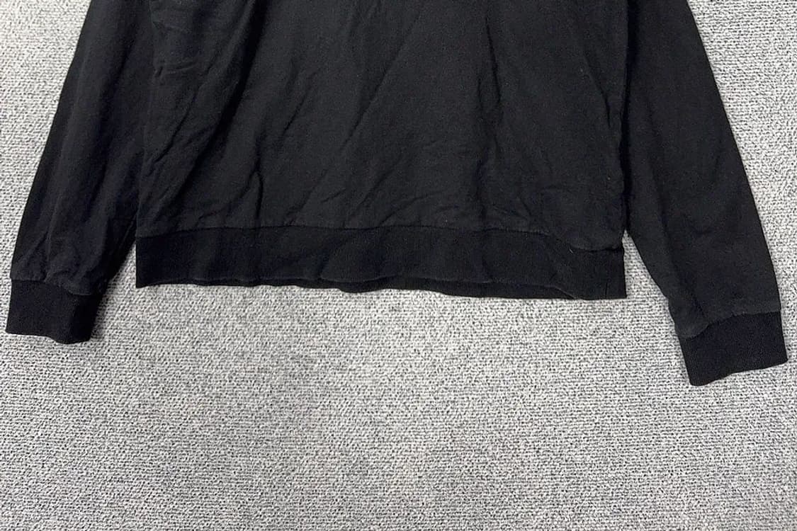 푸마 블랙 로고 맨투맨 L 상품이미지4