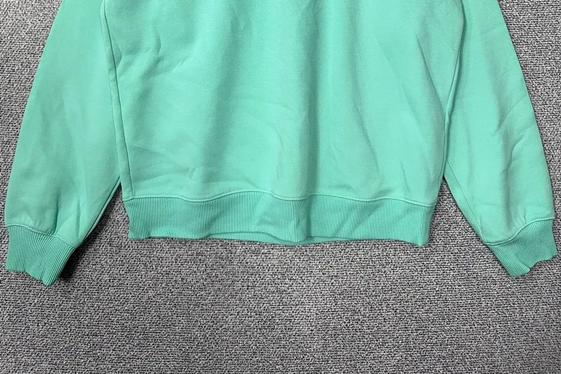 스파이더 프린팅 민트 맨투맨 S 상품이미지4