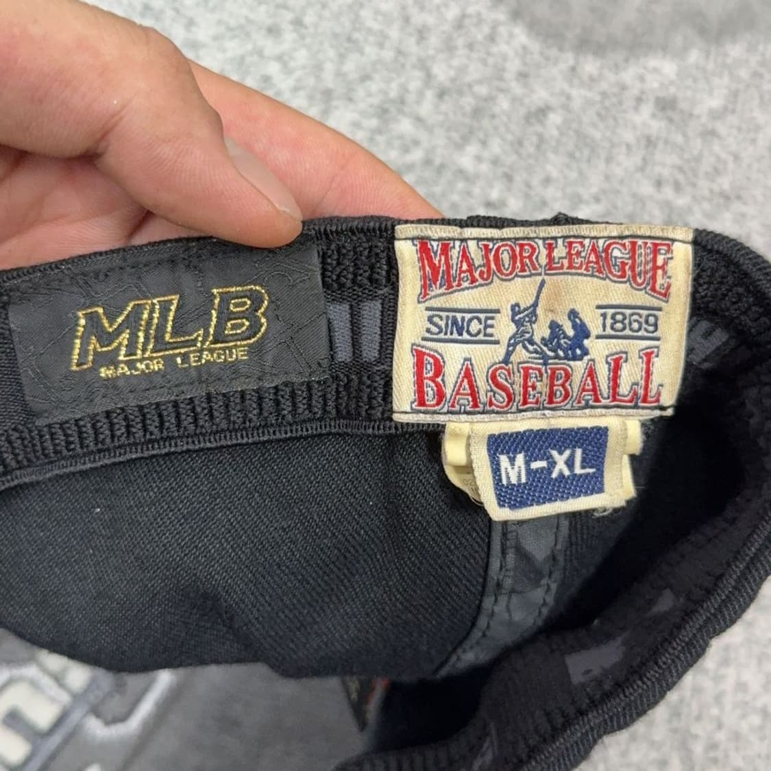 엠엘비 샌프란시스코 자수 로고 블랙 캡 M-XL 상품이미지6