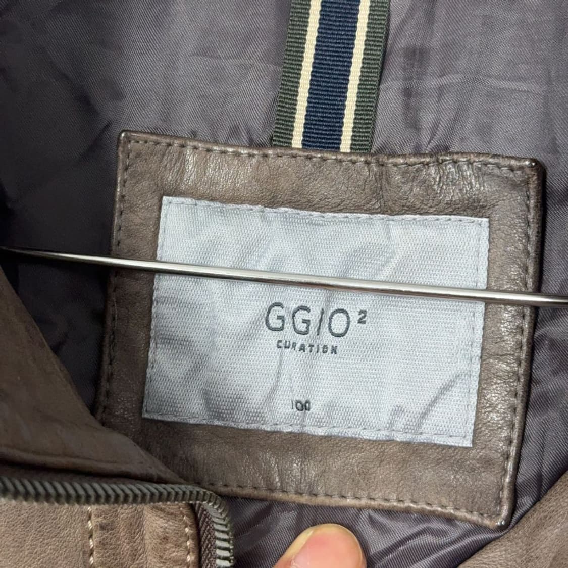 GGIO2 쉽스킨 브라운 양가죽 자켓 100 상품이미지3
