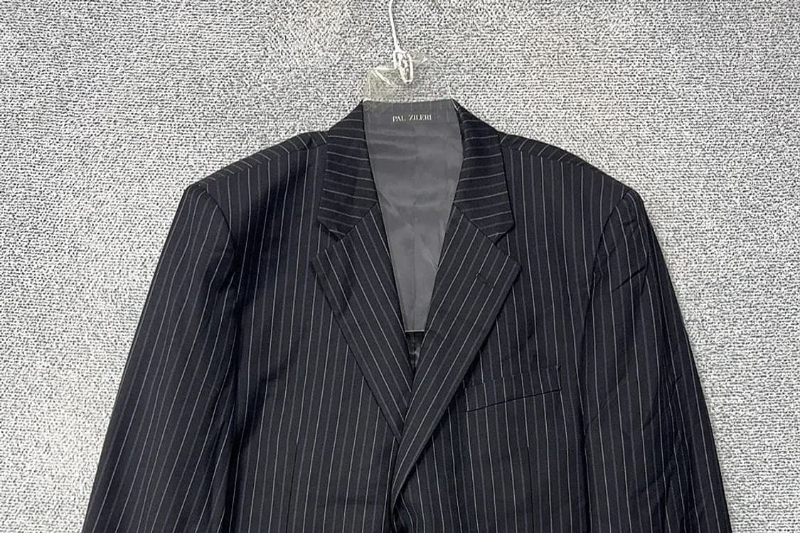 빨질레리 스트라이프 그레이 정장 수트 블레이저 103 상품이미지3