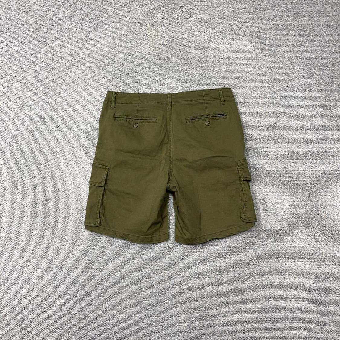 후아유 빈티지 카고 카키 반바지 L 상품이미지2