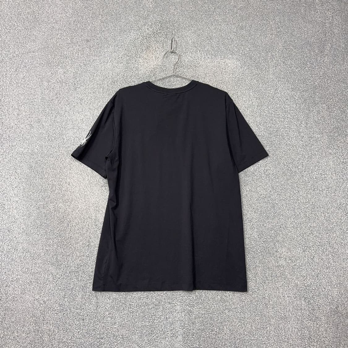스파이더 기능성 프린팅 블랙 반팔 티 XXL 상품이미지2