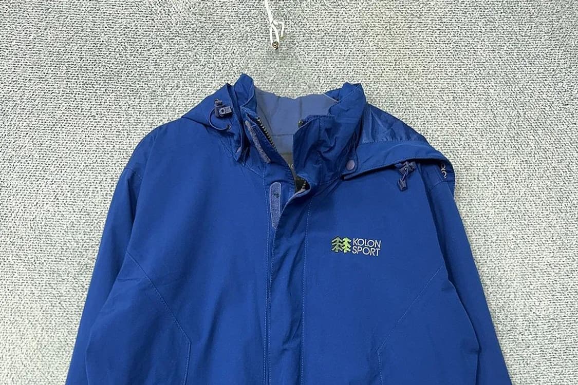 코오롱 블루 고어텍스 기능성 바람막이 90 상품이미지3