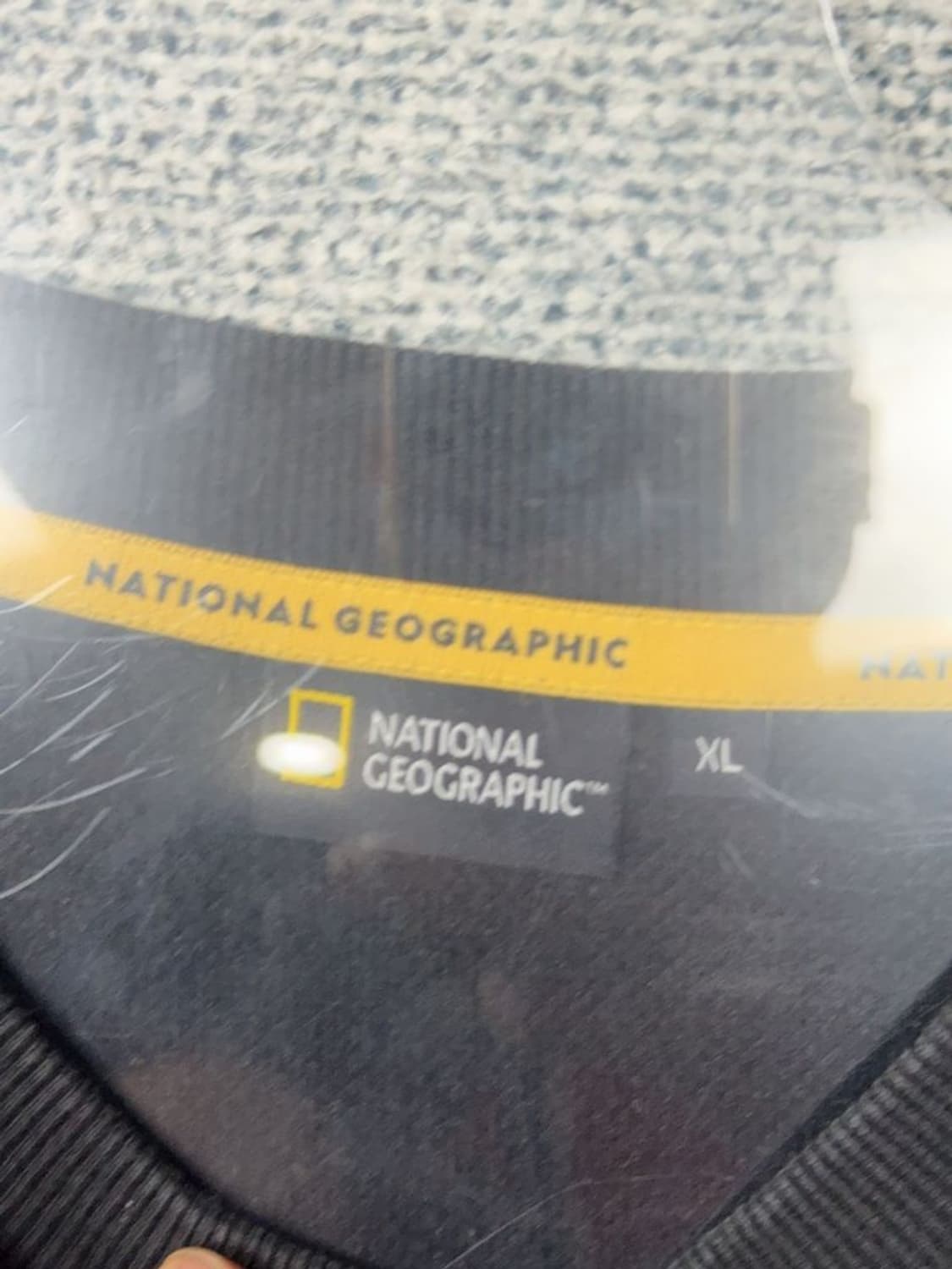 내셔널지오그래픽 블랙 완장 로고 맨투맨 XL 상품이미지8