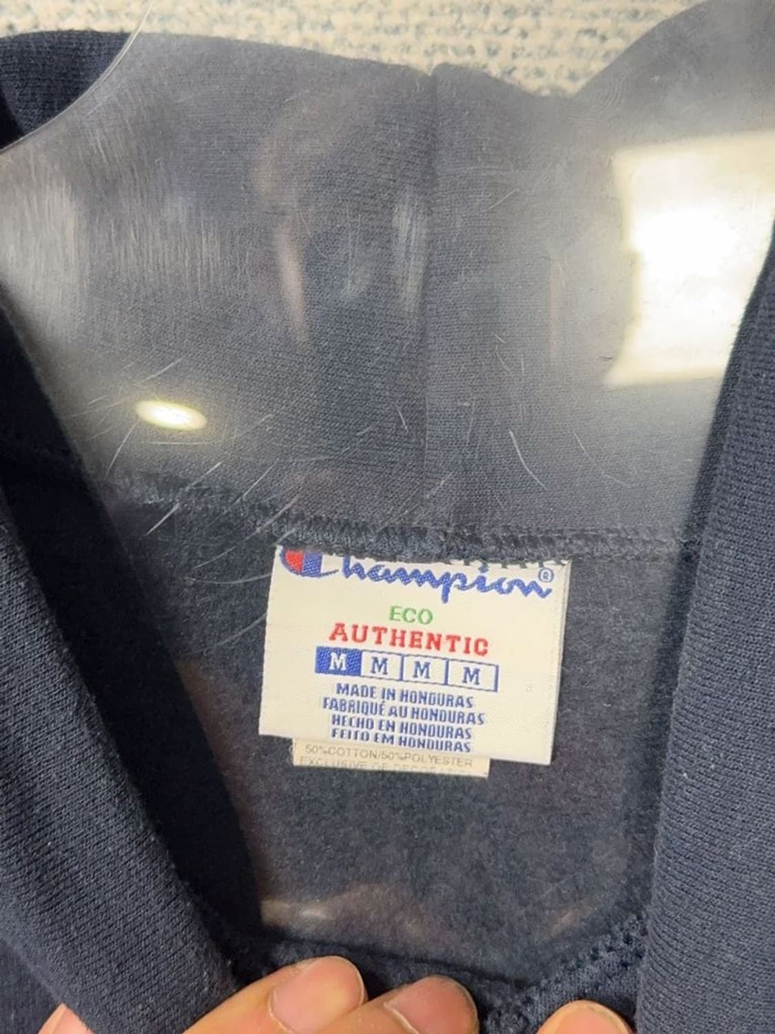 챔피온 네이비 후드티 M 상품이미지8