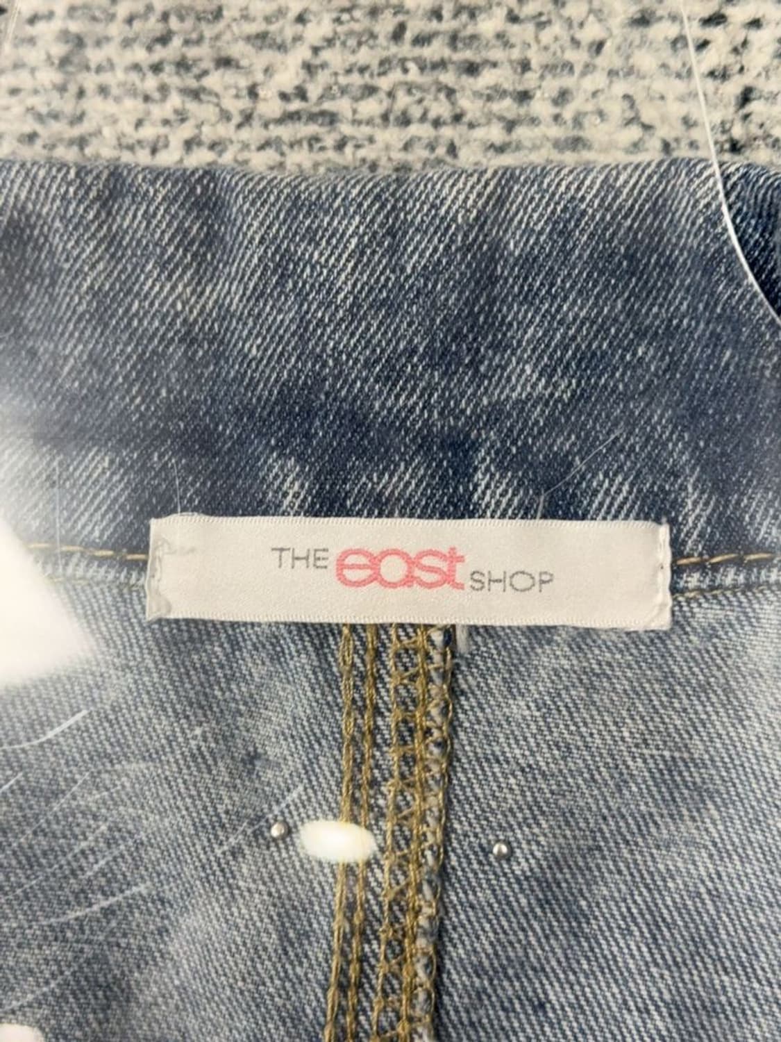 여성 빈티지 징 오버핏 데님 자켓 FREE 상품이미지8