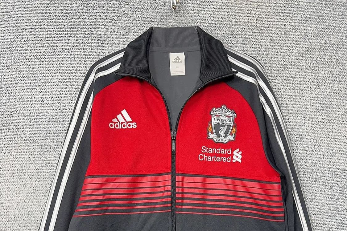 아디다스 리버풀 빈티지 트랙탑 집업 져지 100 상품이미지3