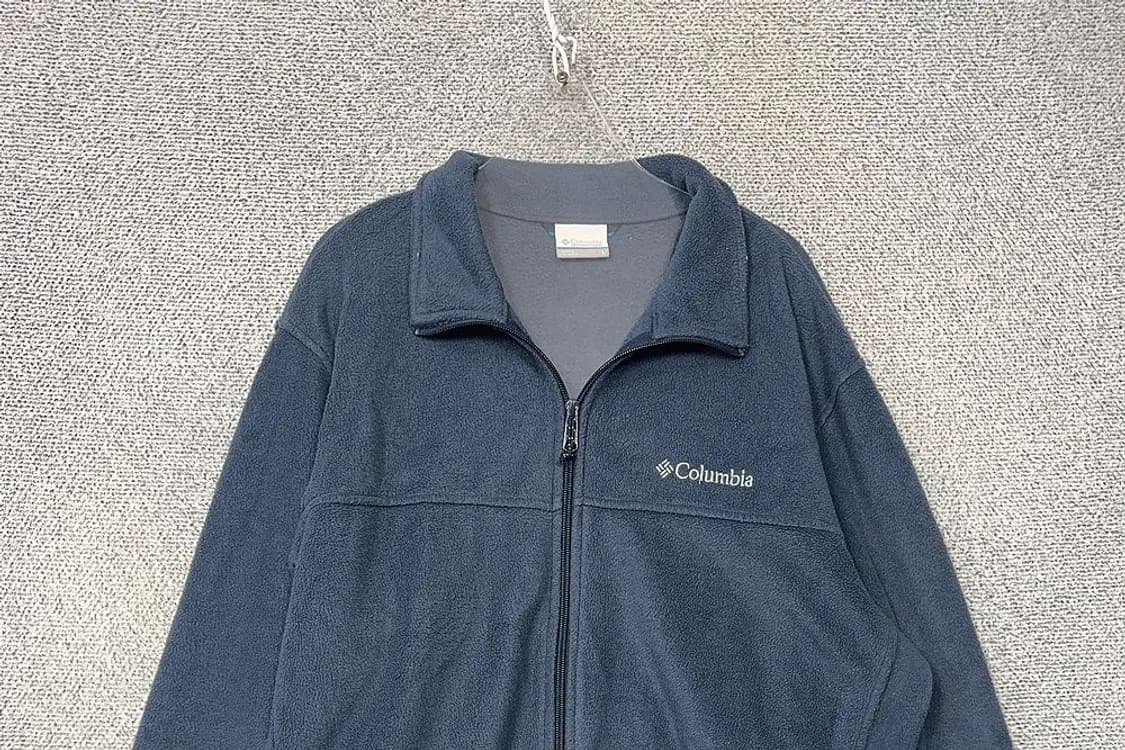 콜롬비아 네이비 플리스 후리스 L 상품이미지3