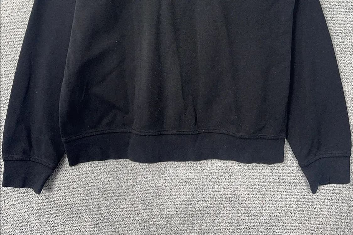 타미힐피거 블랙 로고 캐주얼 맨투맨 XL 상품이미지4