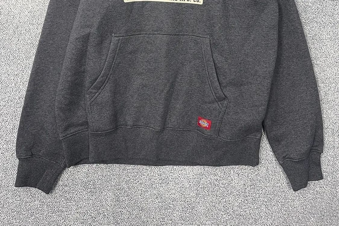 디키즈 로고 그레이 후드티 X-LARGE 상품이미지4