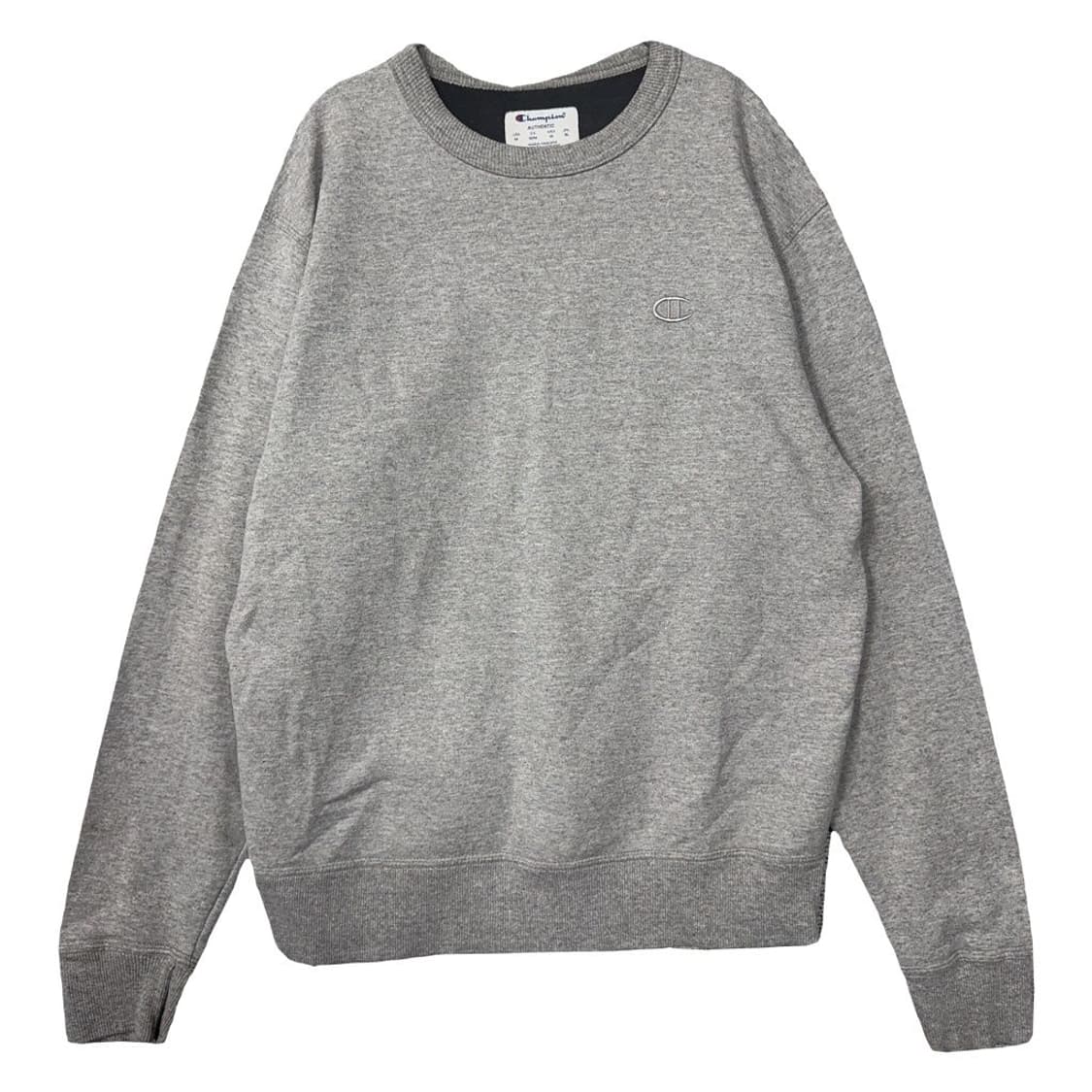 챔피온 라이트 그레이 맨투맨 M 상품이미지1