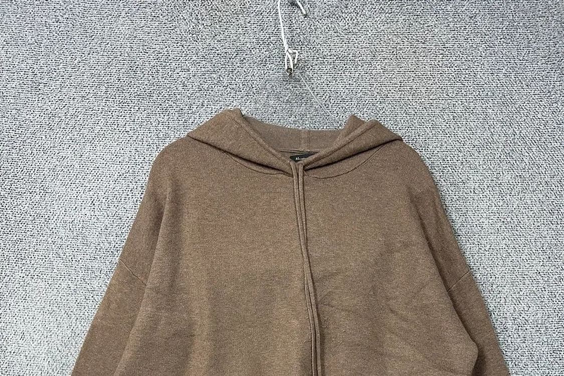 마시모두띠 브라운 니트 후드티 M 상품이미지3