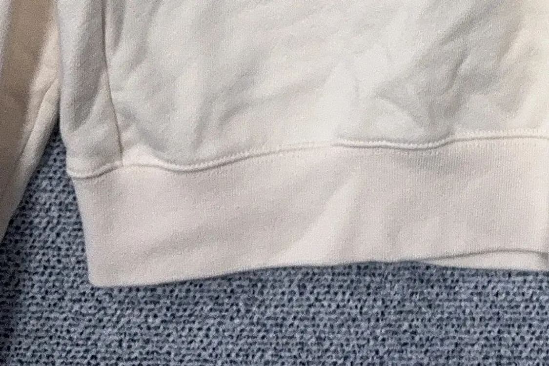 커버낫 크림 로고 프린팅 맨투맨 S 상품이미지6