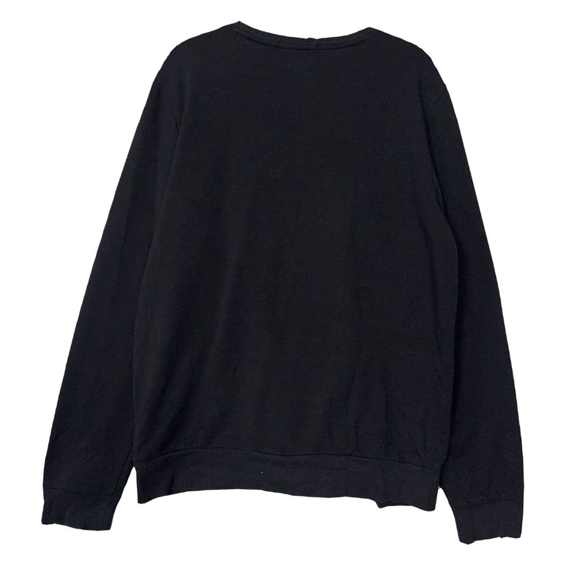 게스 블랙 로고 캐주얼 맨투맨 L 상품이미지2