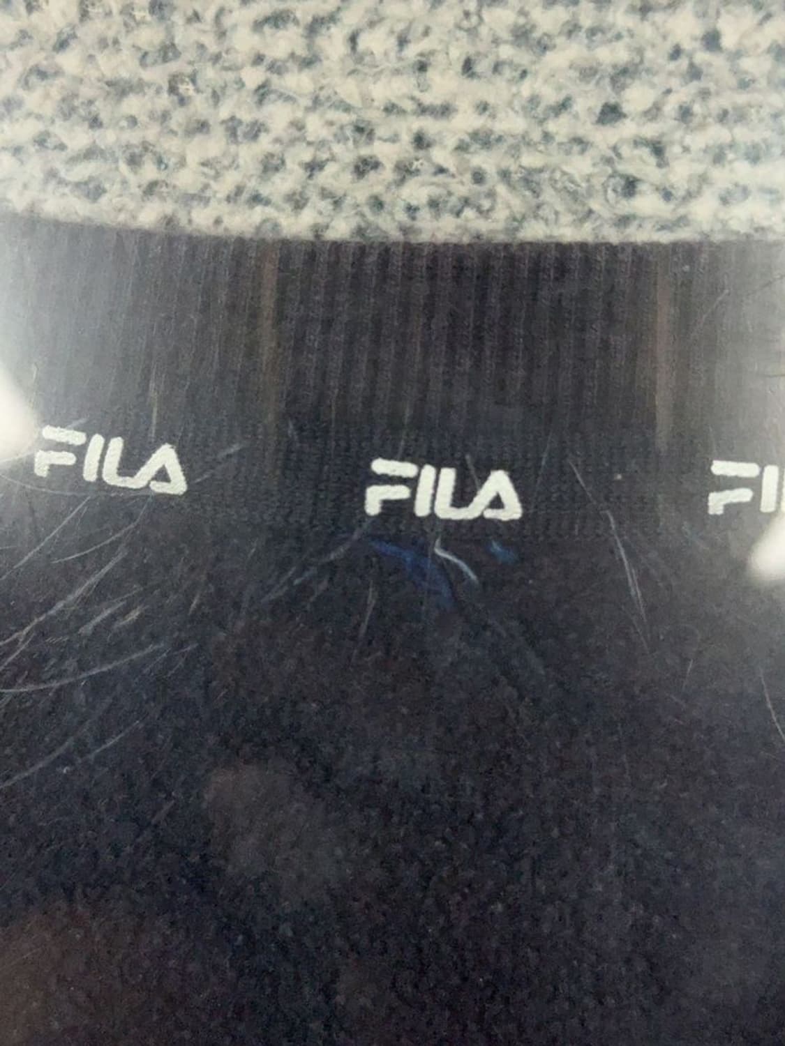 휠라 블랙 로고 맨투맨 105(XL) 상품이미지7