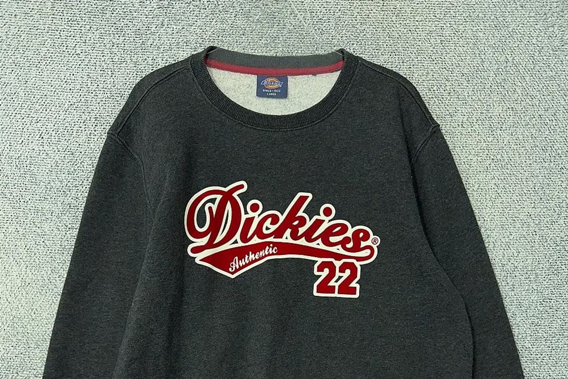 디키즈 프린팅 그레이 맨투맨 LARGE 상품이미지3