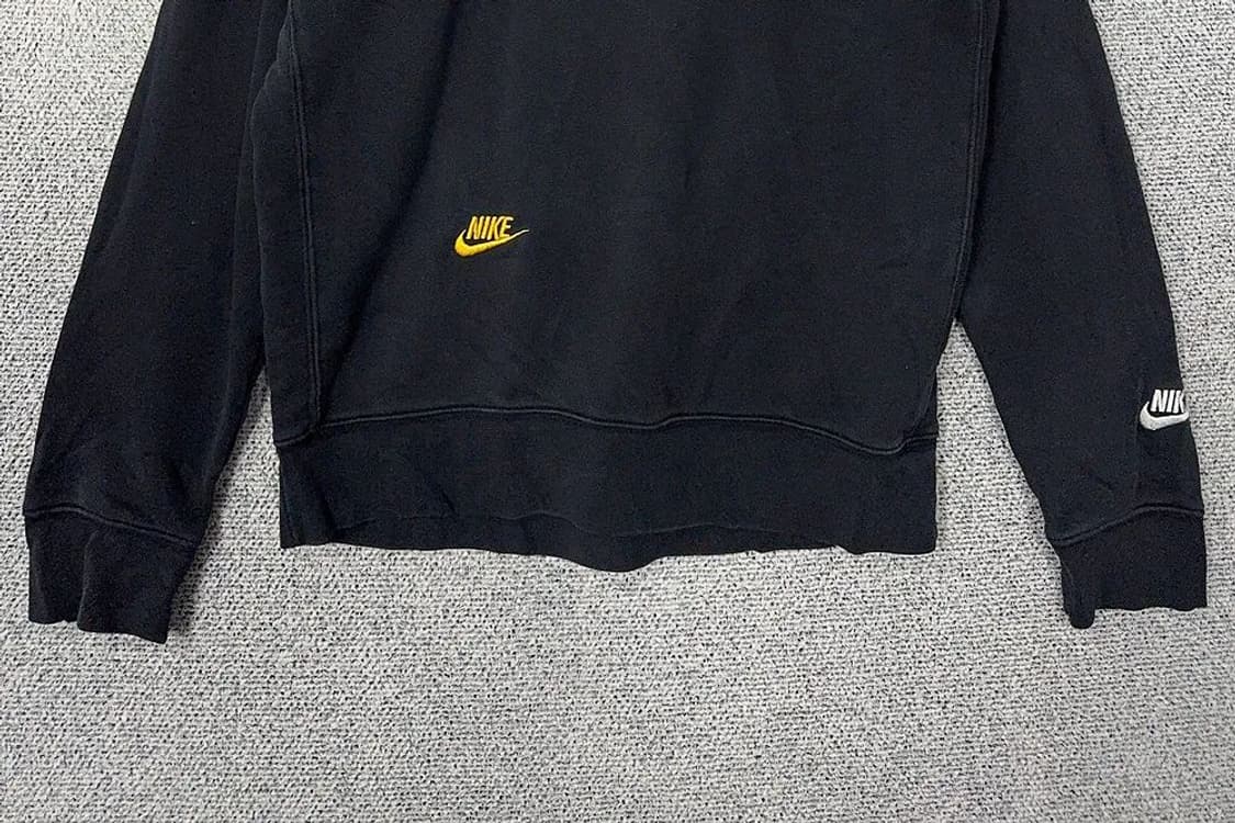 나이키 블랙 멀티 스우시 맨투맨 S 상품이미지4