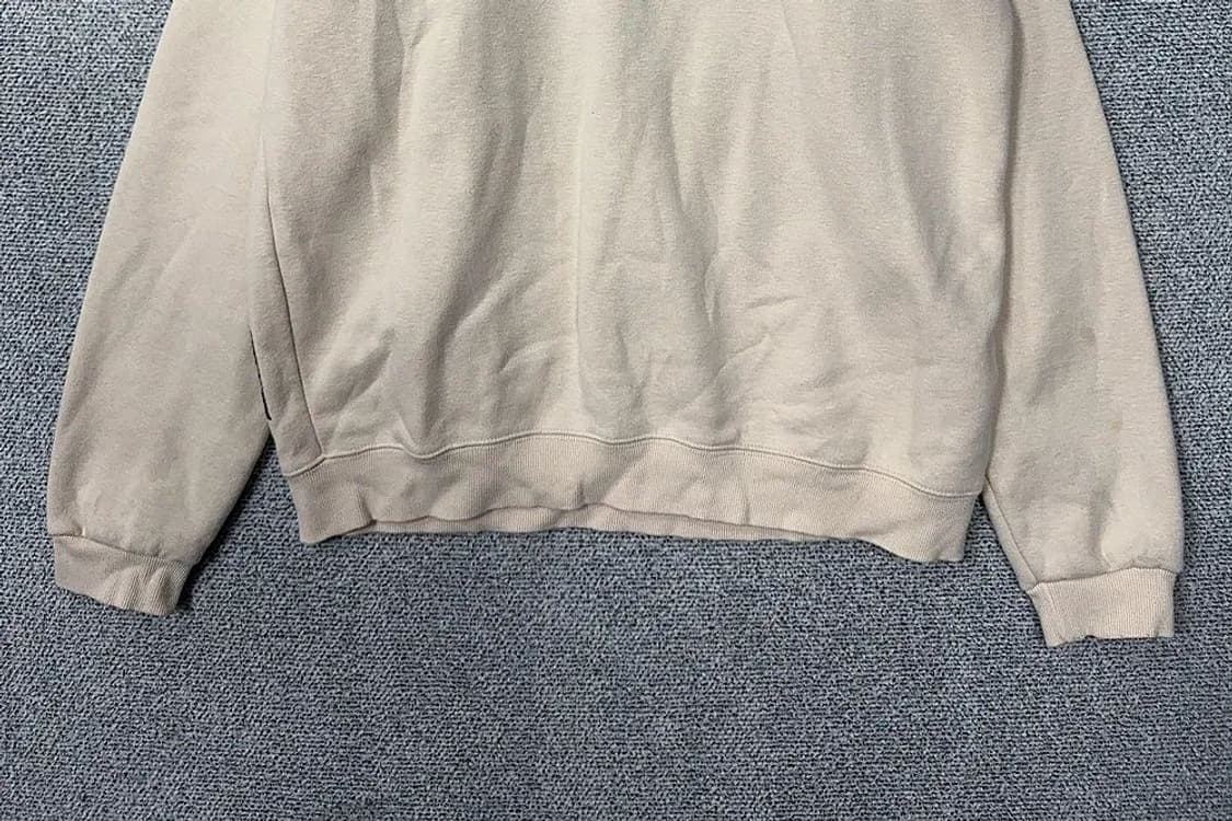 플루크 크림 백프린팅 맨투맨 L 상품이미지4