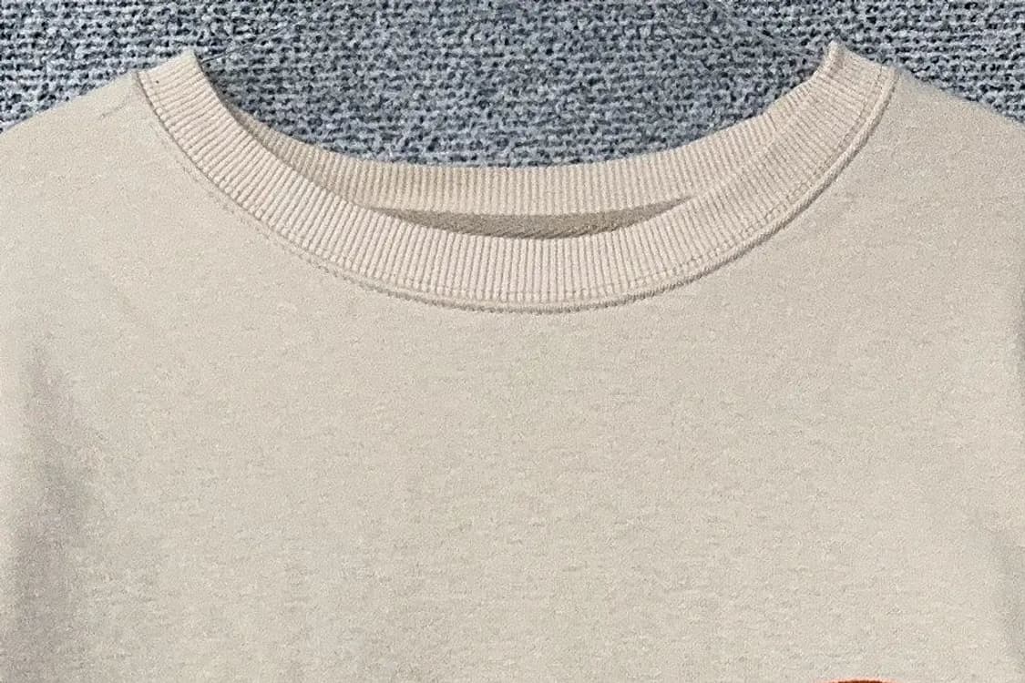 플루크 크림 백프린팅 맨투맨 L 상품이미지5