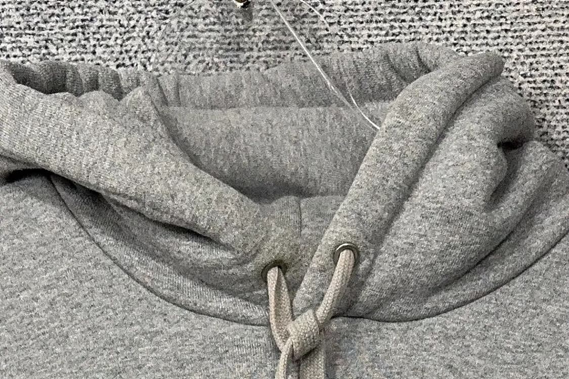 챔피온 라이트 그레이 빅로고 후드티 MEDIUM 상품이미지5