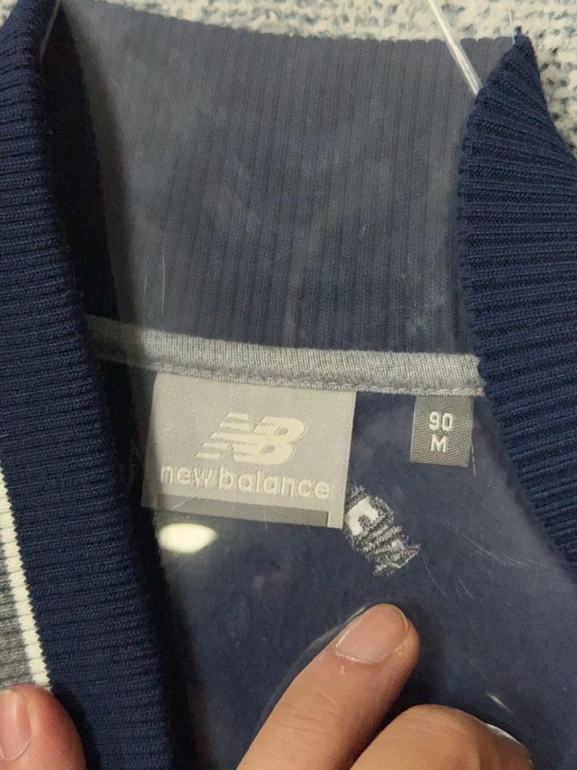 뉴발란스 네이비 스타디움 자켓 M 상품이미지6