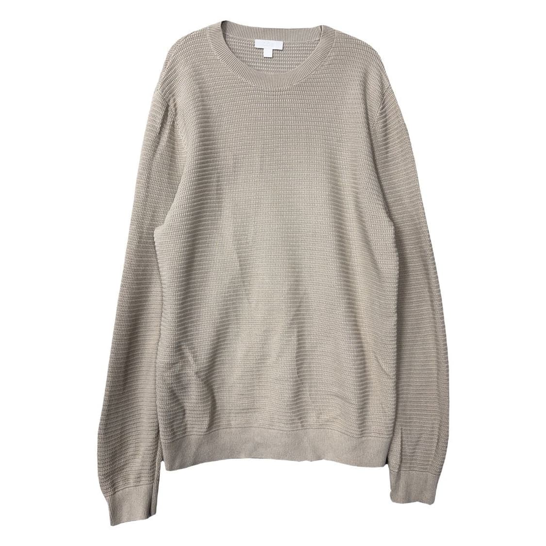 코스 베이지 남성 오버핏 코튼 니트 L 상품이미지1