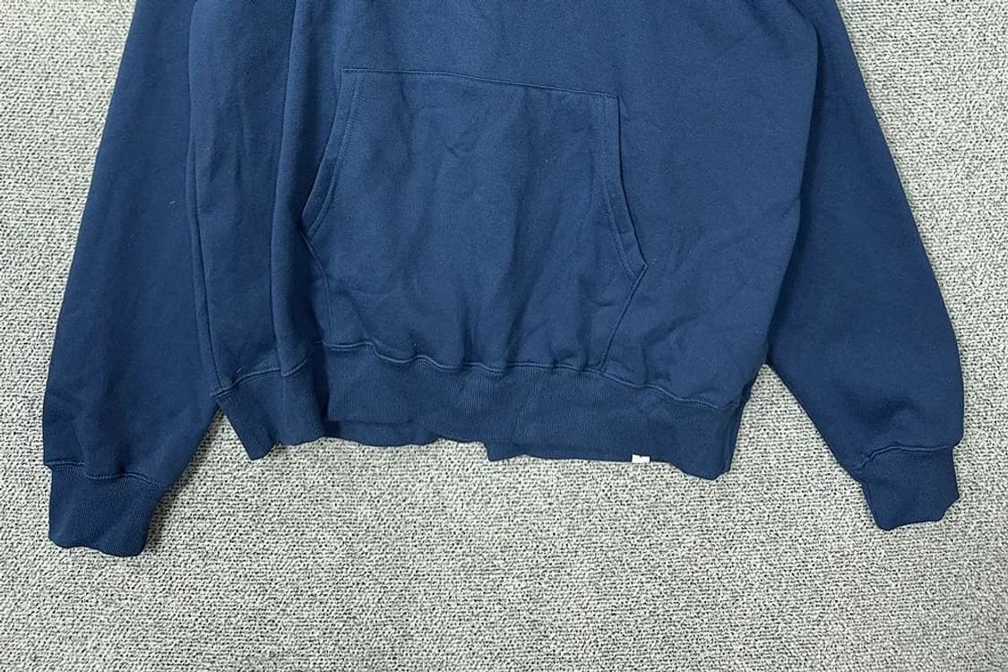 마하그리드 스펠 프린팅 네이비 후드티 L 상품이미지4