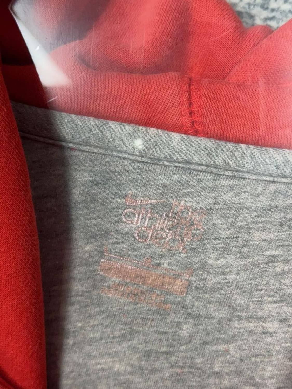 나이키 레드 로고 후드티 L 상품이미지7