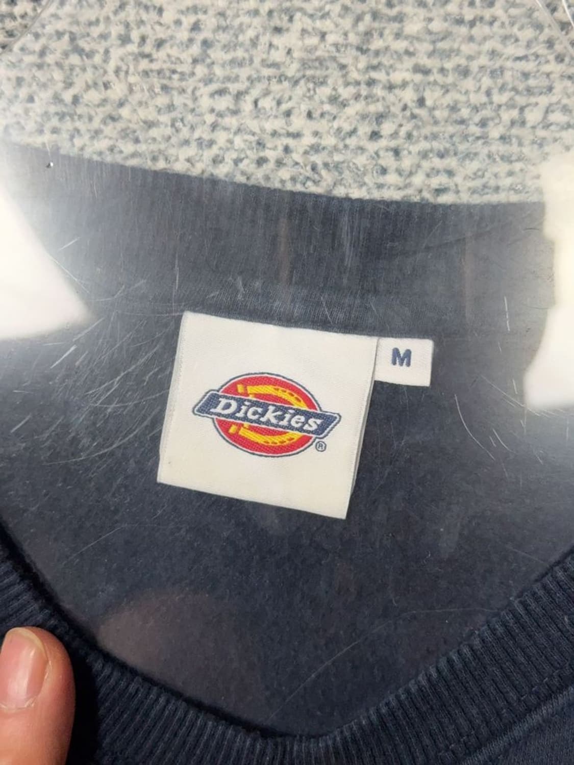 디키즈 네이비 로고 맨투맨 M(95) 상품이미지8