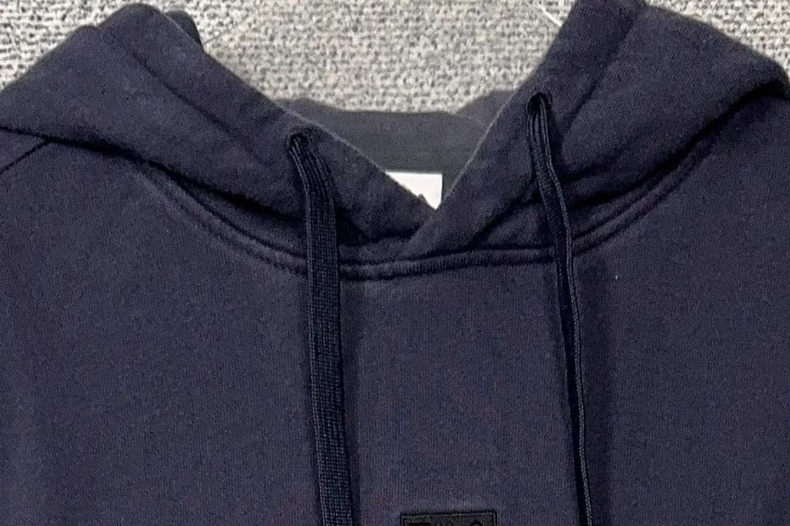 휠라 네이비 센터 로고 후드티 90(S) 상품이미지5