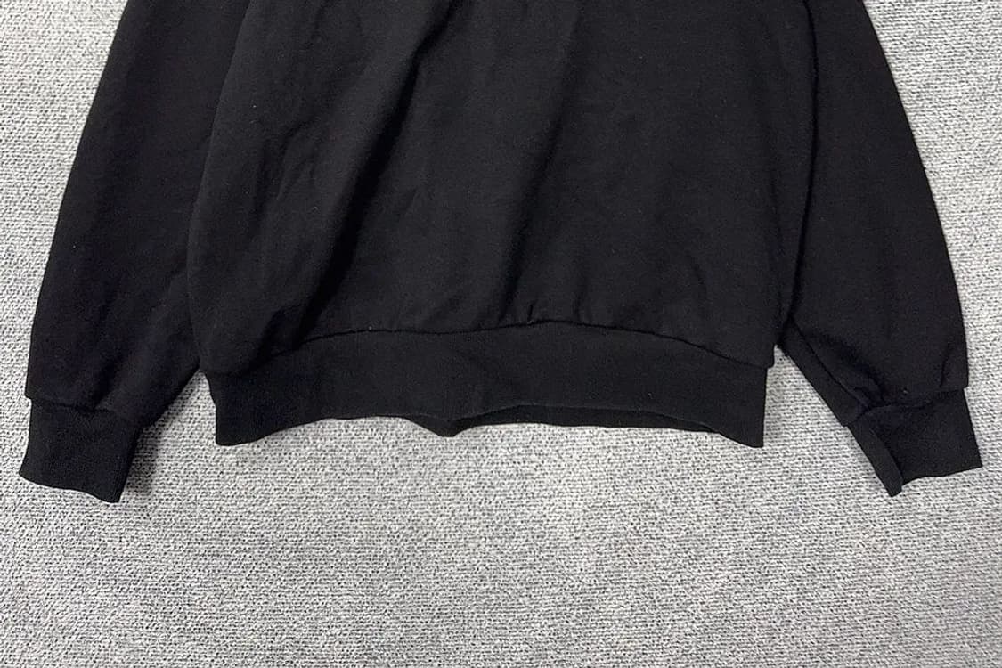 벙커버스터 스펠 로고 블랙 맨투맨 105 상품이미지4